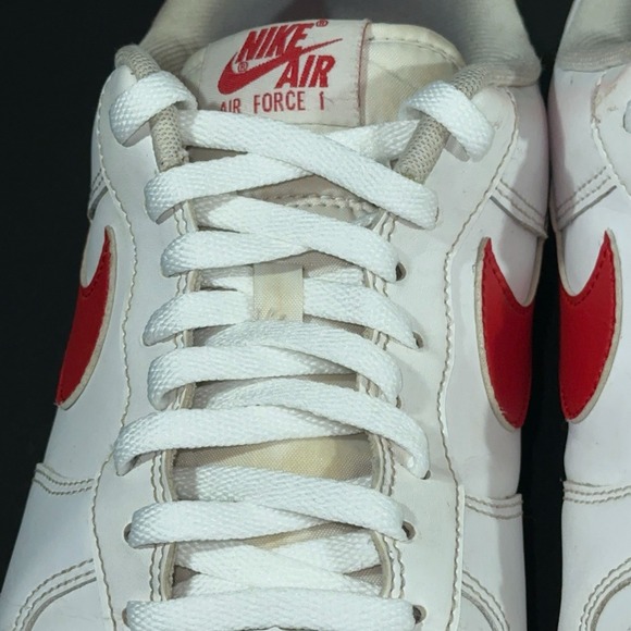 Nike‎ Air Force 1 \'07  White-University Red Size 11.5 Men\'s main image 7